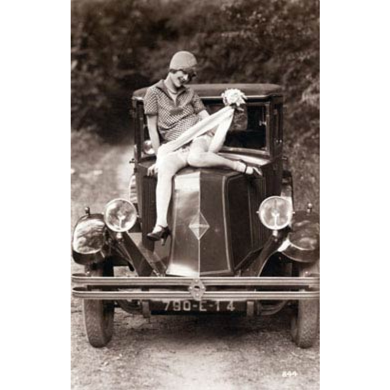 Lady On A Car