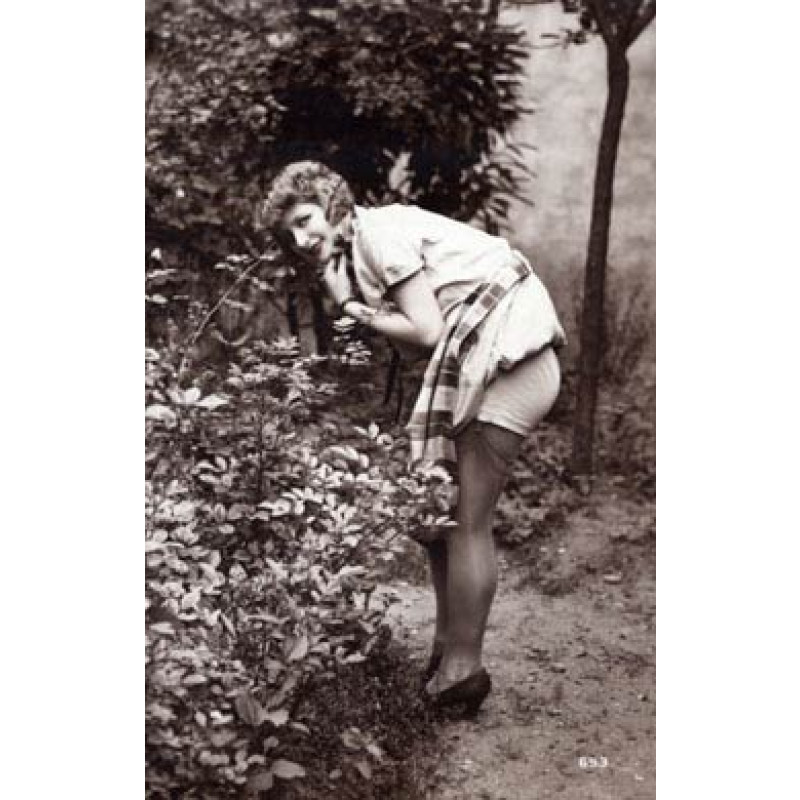 Lady Gardening