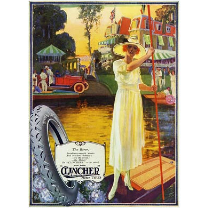 Clincher Tyres, Punting, 1919