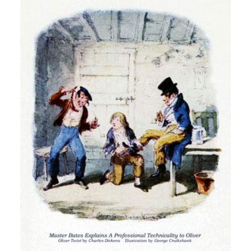 Oliver Twist, A Lesson From Master Bates And Dodger