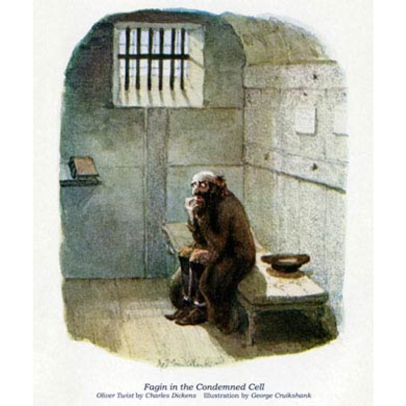 Oliver Twist, Fagin in the Condemned Cell