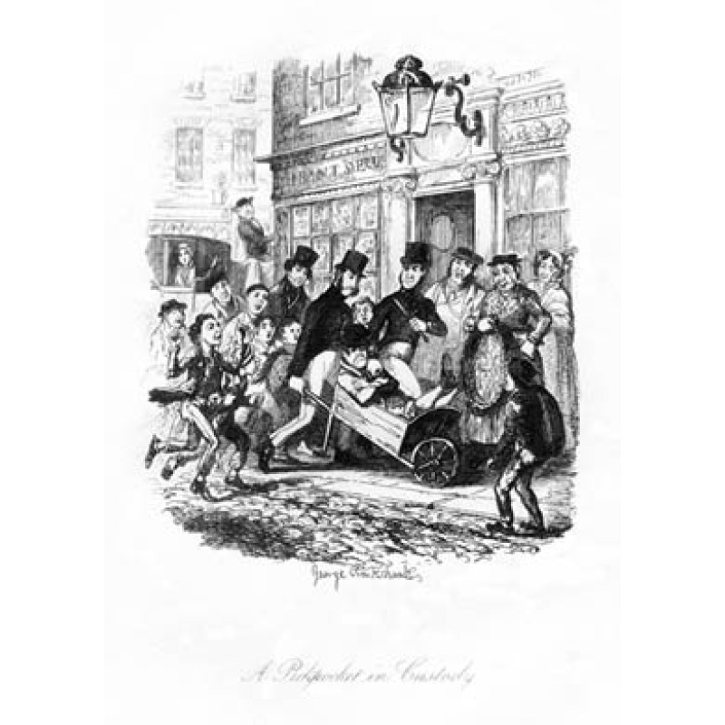 Sketches by Boz, A Pickpocket In Custody