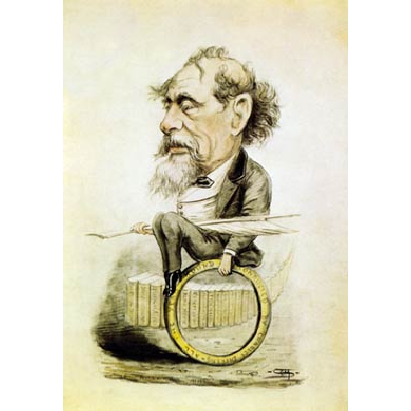 Charles Dickens, Cartoon
