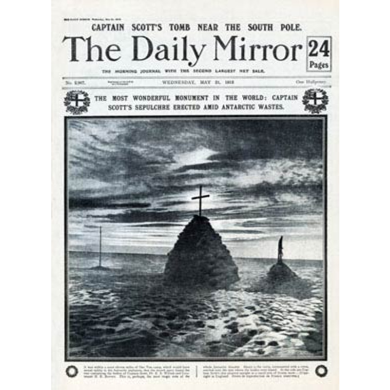 Daily Mirror, Captain Scotts Tomb