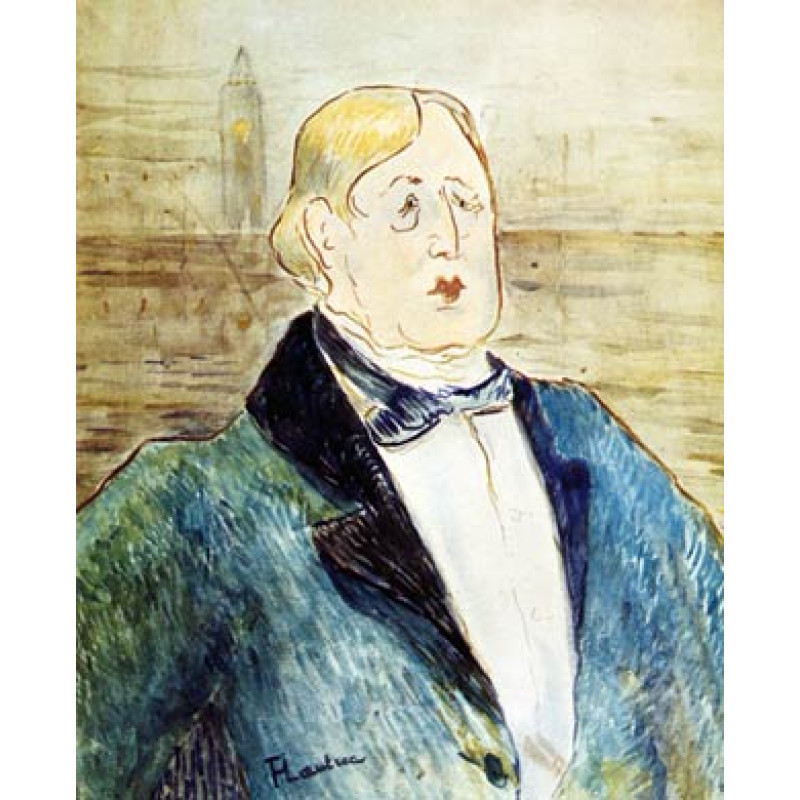 Oscar Wilde, Toulouse Lautrec, 1895