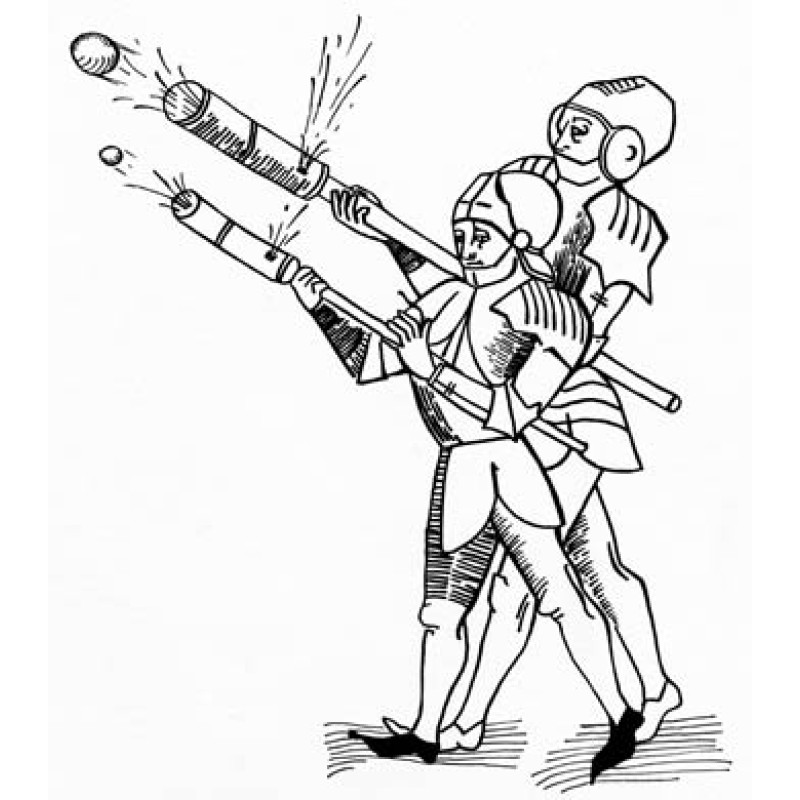 Hand Cannoneers, Early 15th Century