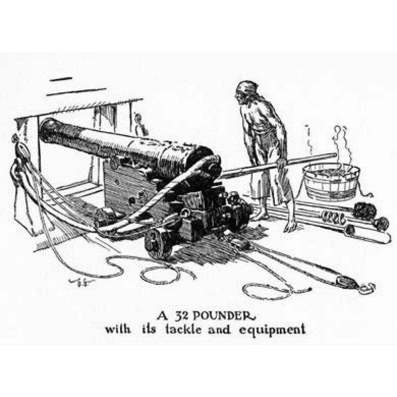 32 Pounder Demi-Cannon