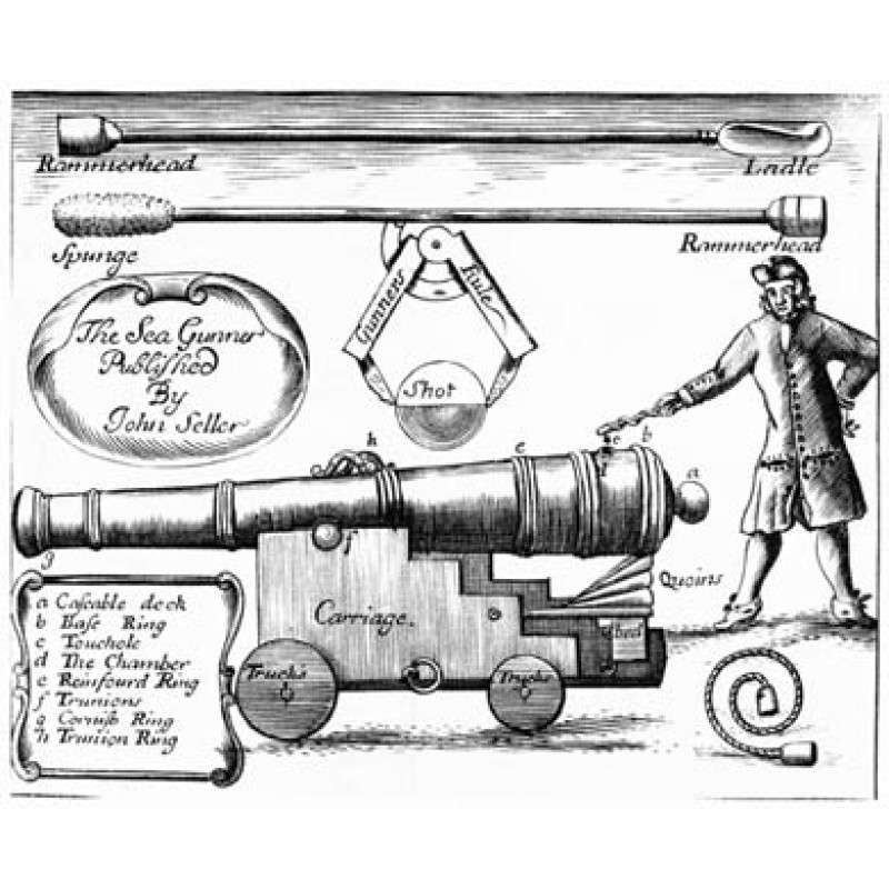 Naval Gun Carriage, 1691