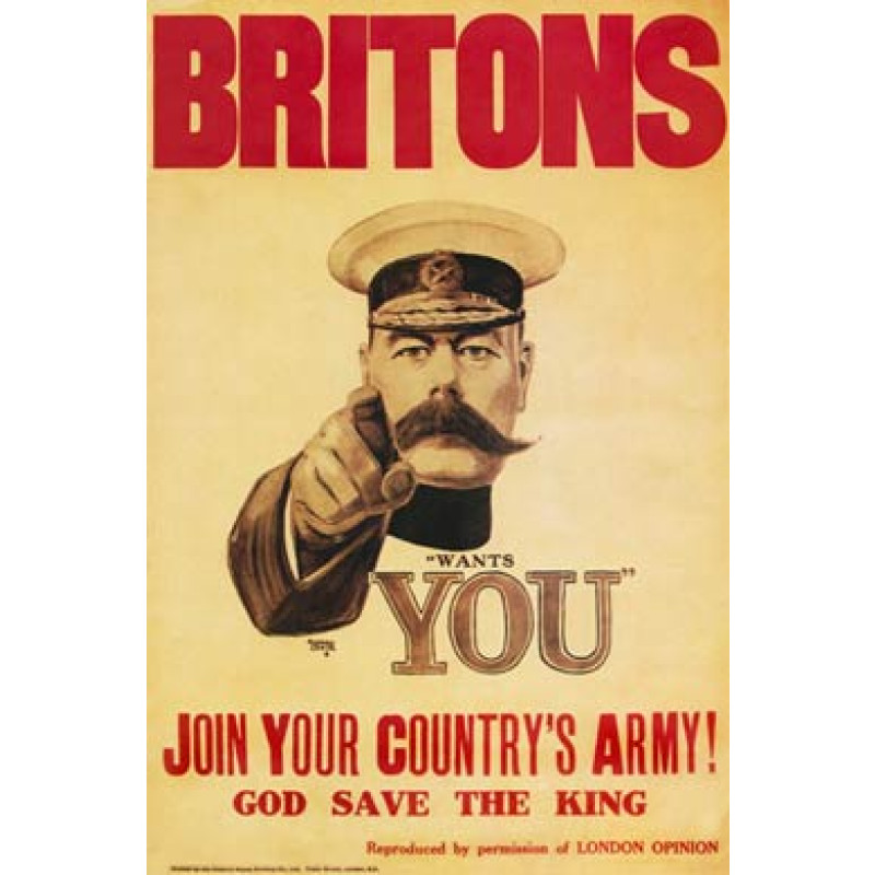 Britons, Kitchener Wants You