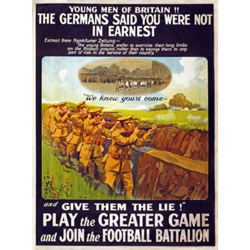 Play The Greater Game, 1915