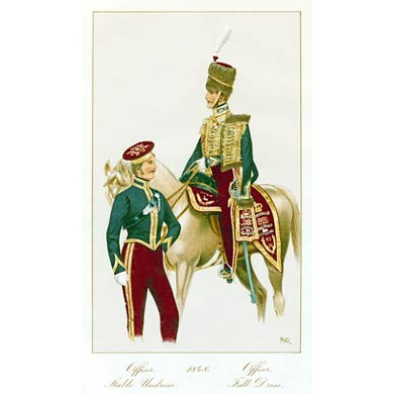 Officers, 11th Hussars, 1848