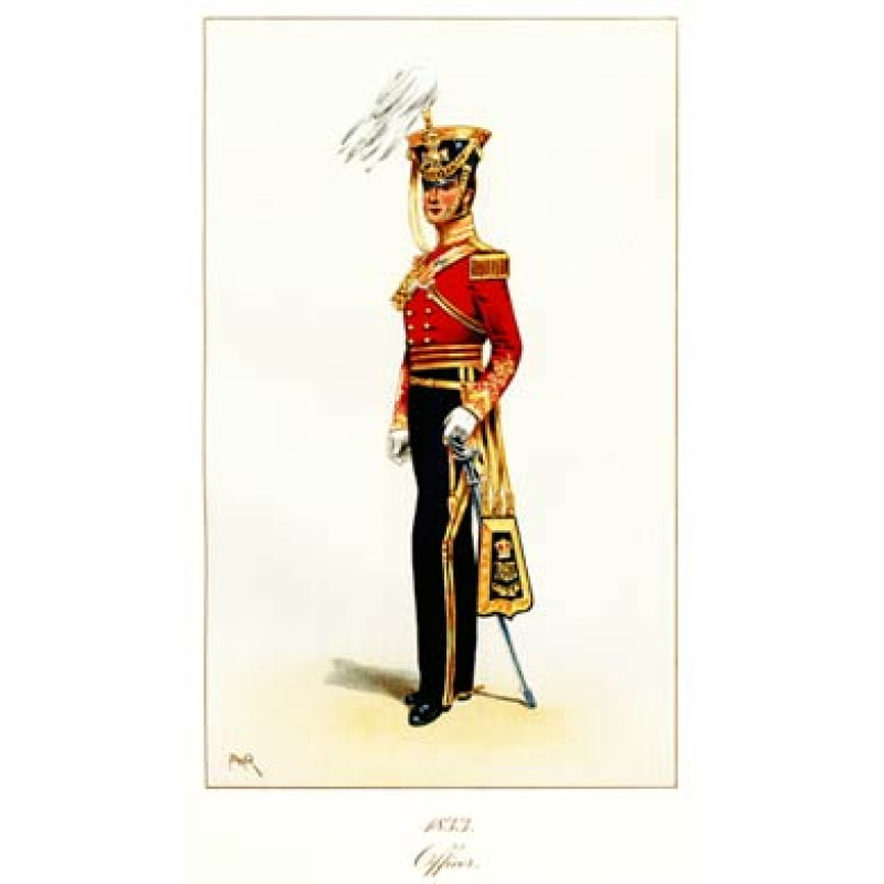 Officer, 11th Light Dragoons, 1833