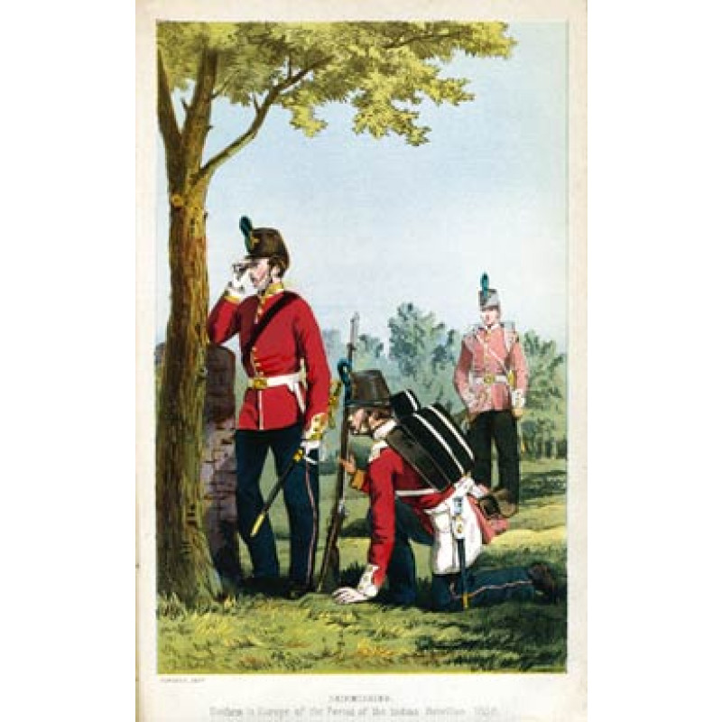 52nd Oxfordshire Light Infantry, 1858