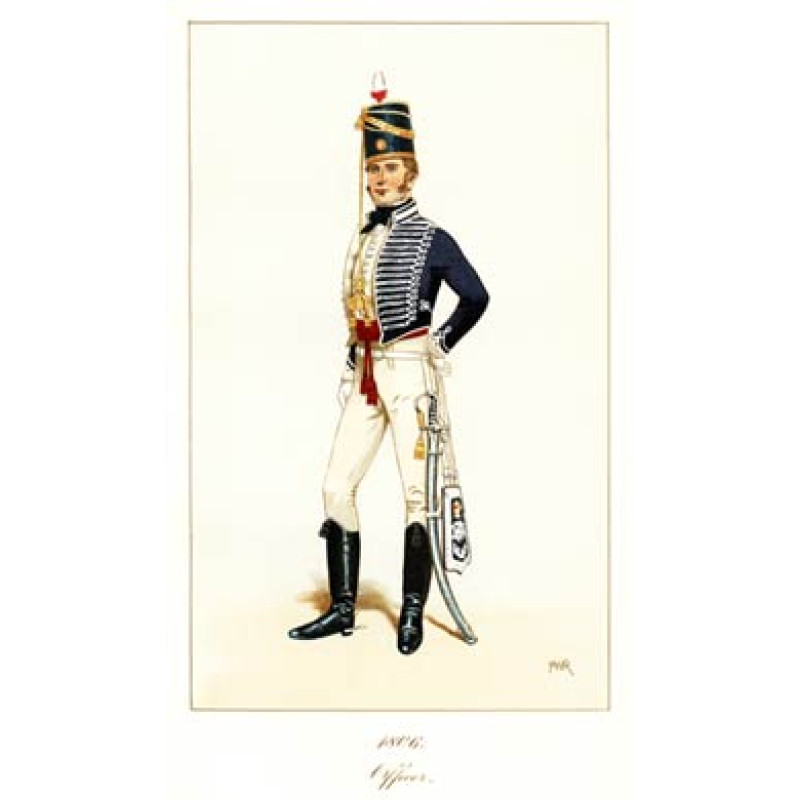Officer, 11th Light Dragoons, 1806