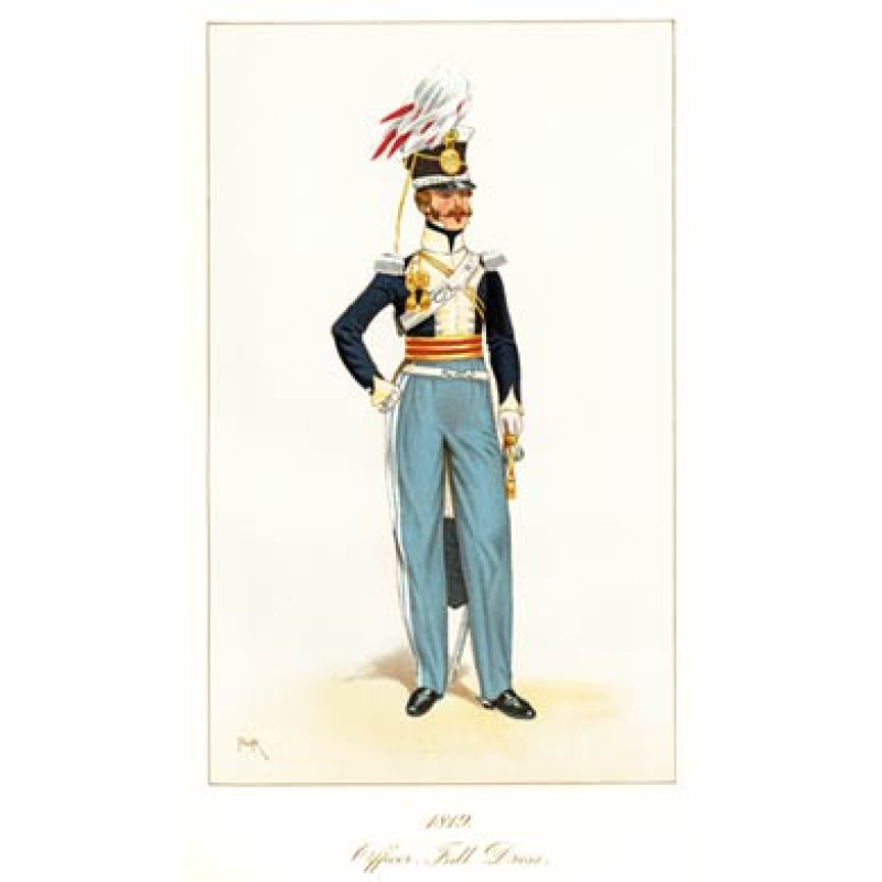 Officer, 11th Light Dragoons, 1819