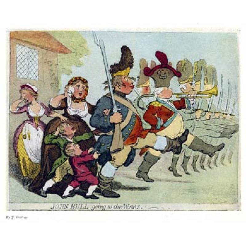 John Bull Going To The Wars