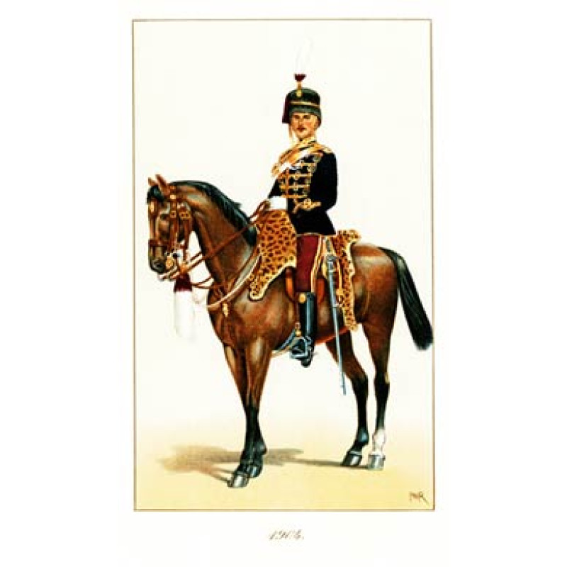 Officer, 11th Hussars, 1904