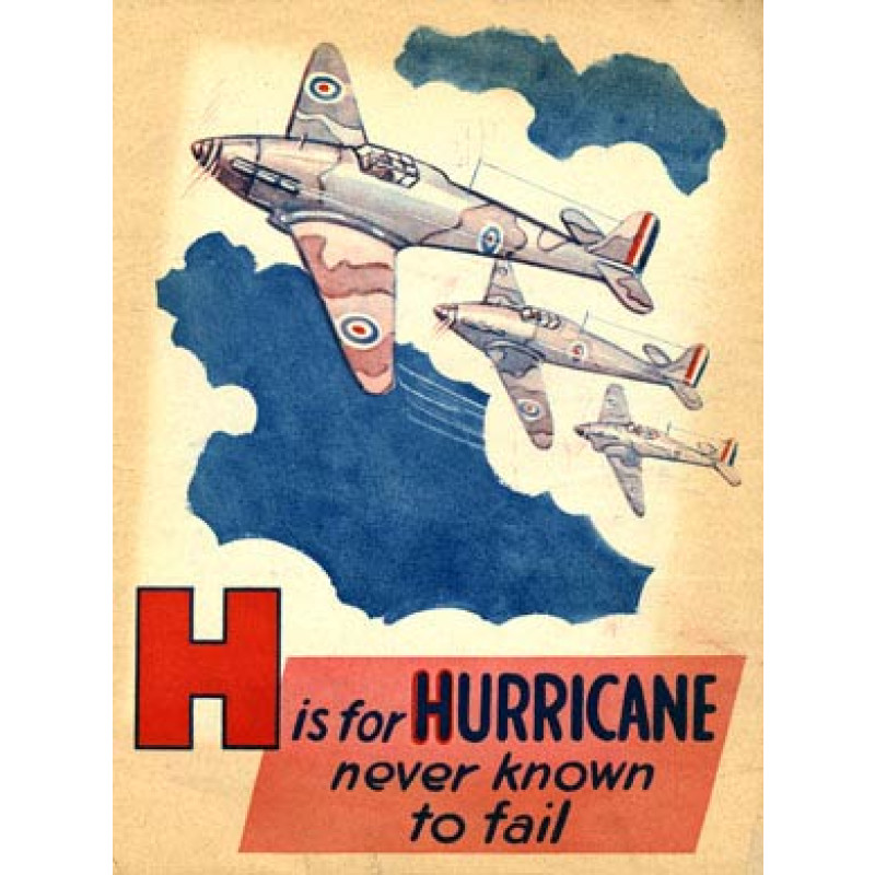 Battle of Britain, H is for Hurricane