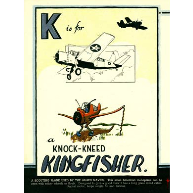 K is for Kingfisher, 1943