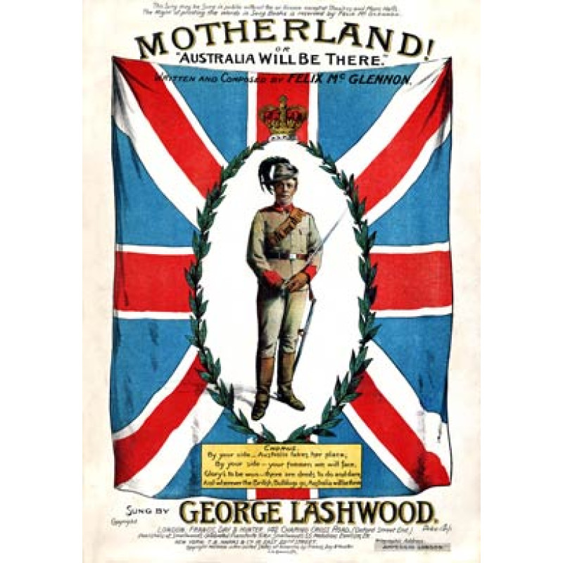 Australia Will Be There, 1899