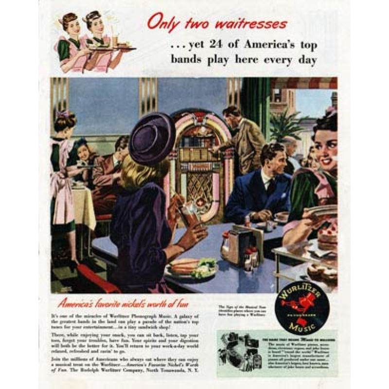 Wurlitzer Advert
