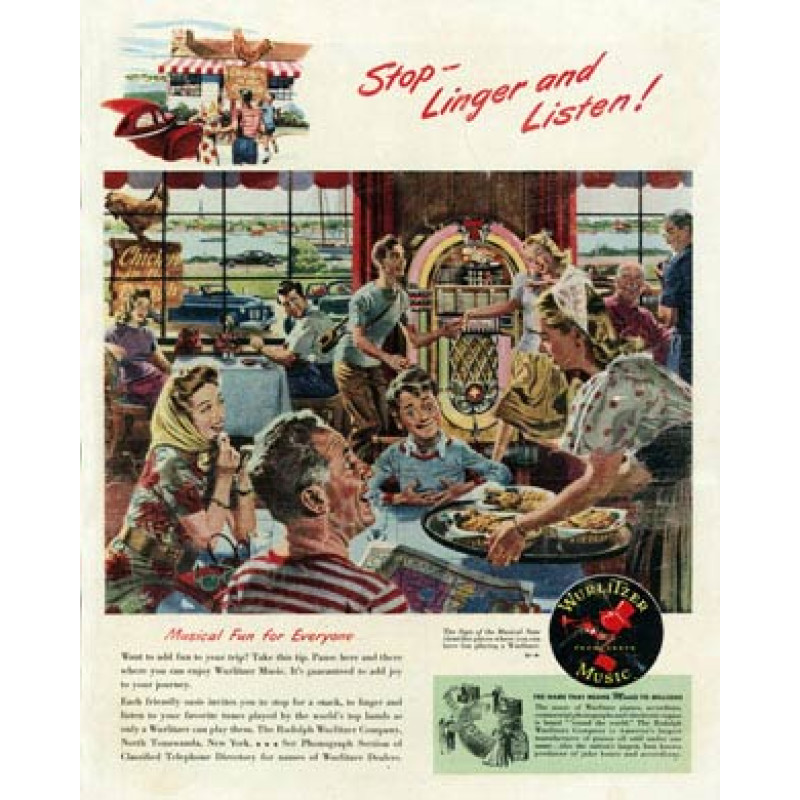 Wurlitzer Advert