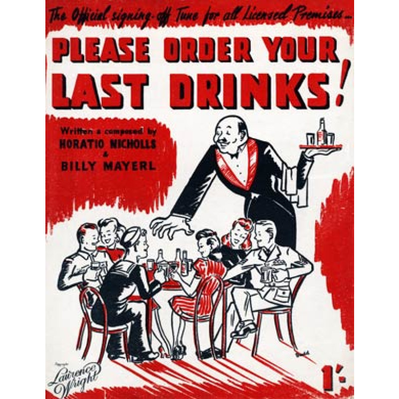 Please Order Your Last Drinks
