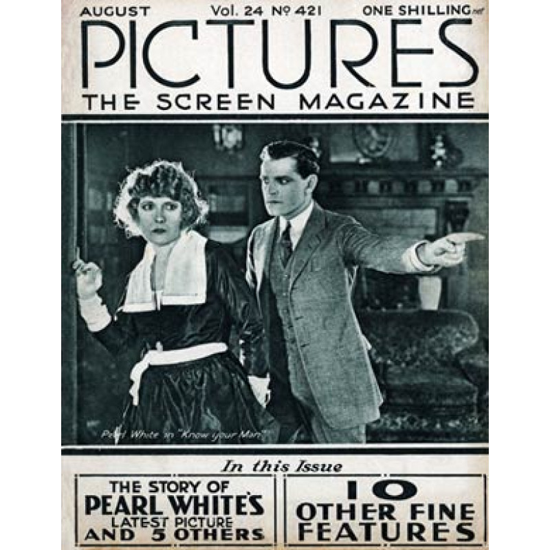 Pictures, Aug 1922, Pearl White