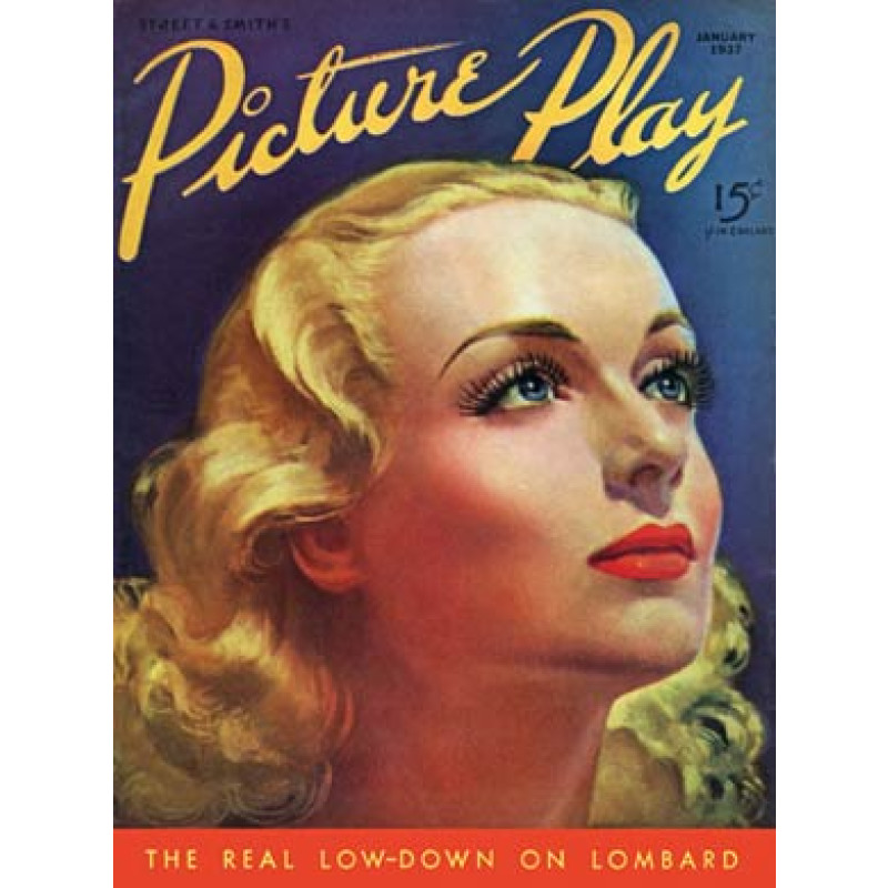 Picture Play, Jan 1937, Carole Lombard
