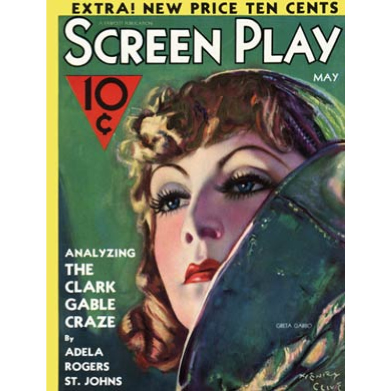 Screen Play, May 1932, Greta Garbo