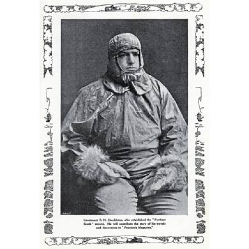 Ernest Shackleton, 1909