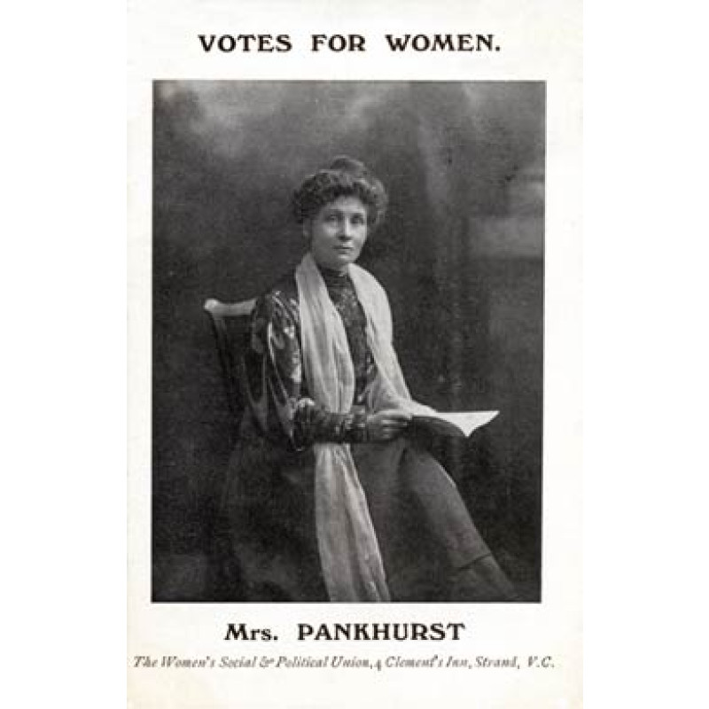 Mrs Pankhurst, 1908