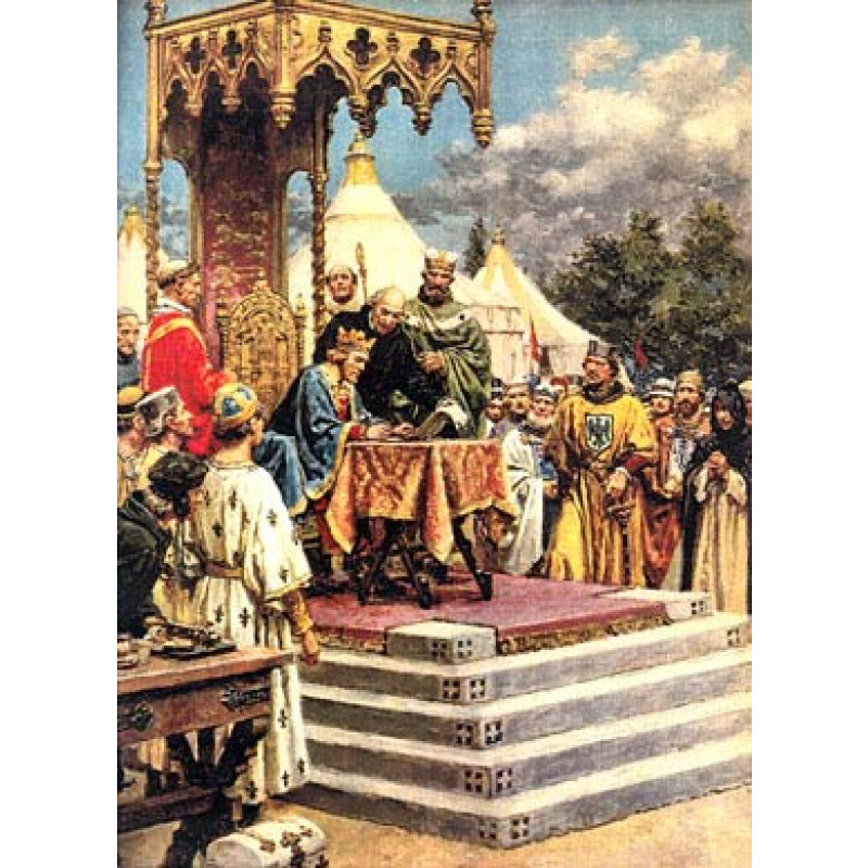 King John Signs Magna Carta