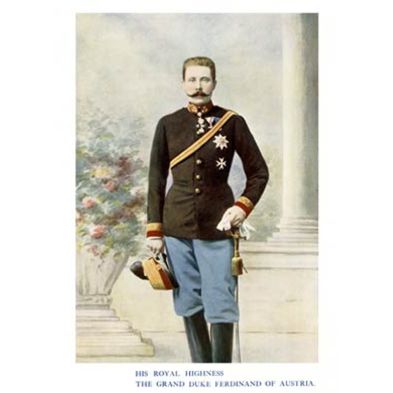 Archduke Franz Ferdinand, 1901