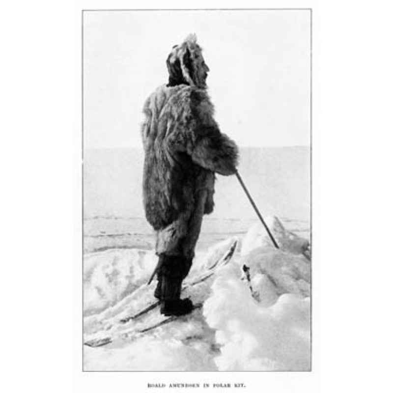 Roald Amundsen in Polar Kit