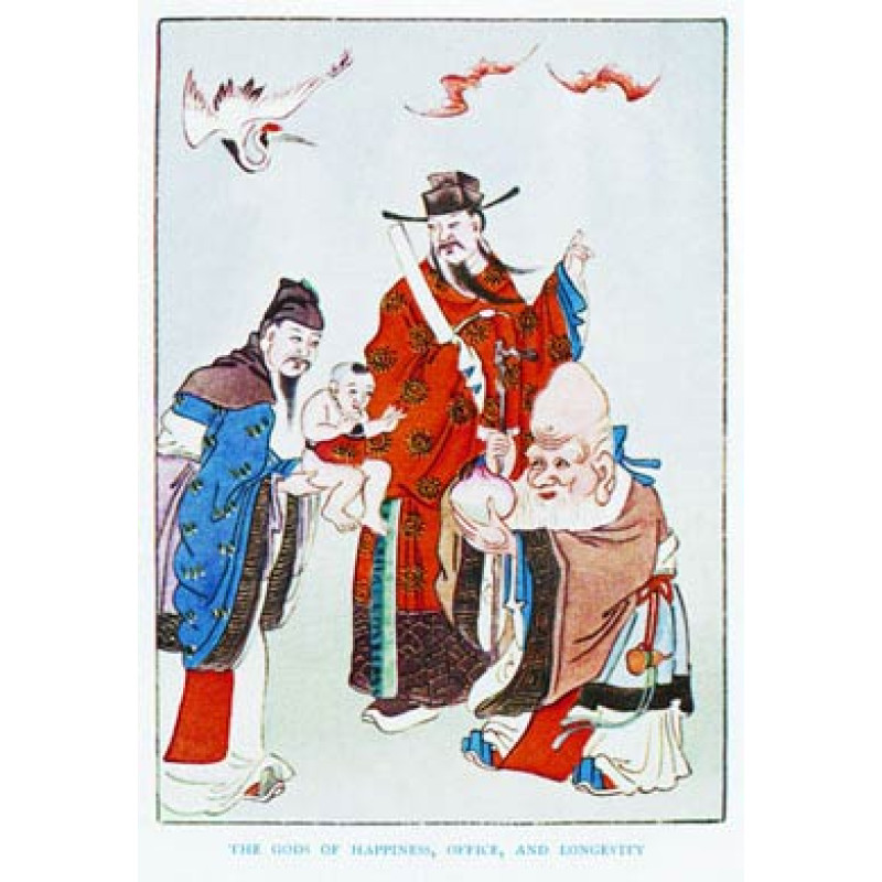 Gods of Happiness, Office and Longevity