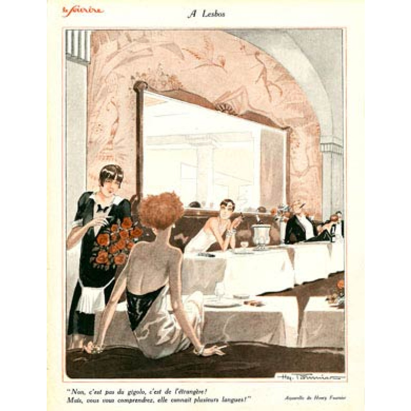 A Lesbos, 1929