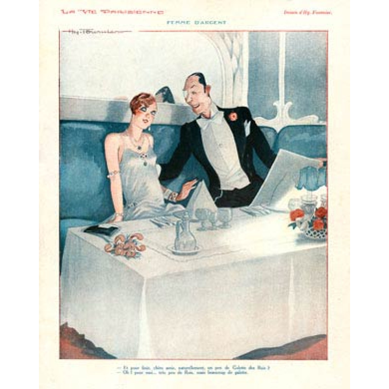Femme D'Argent, 1929