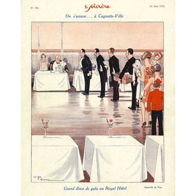 Grand Diner De Gala, 1926
