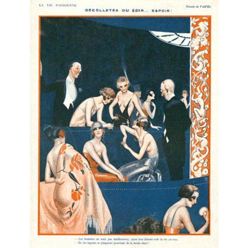 Decolletes Du Soir, 1923