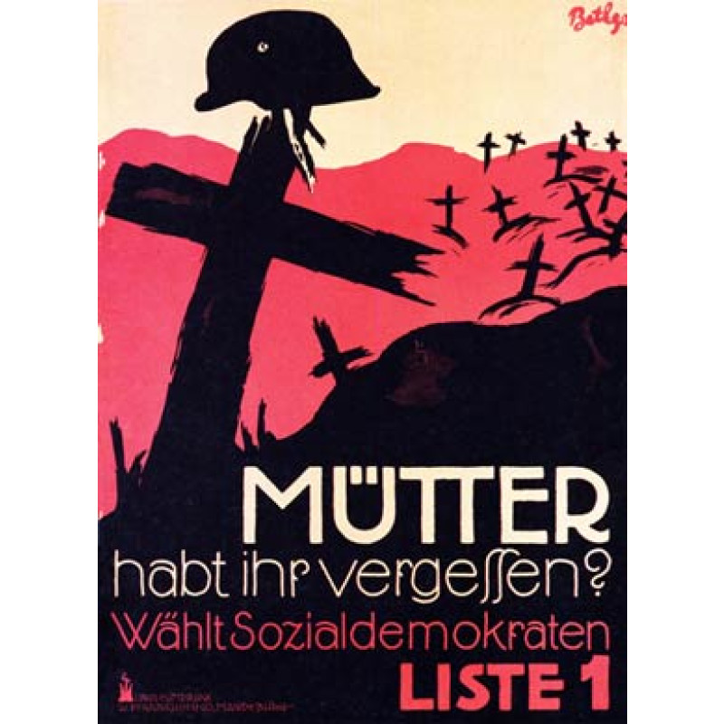 Mutter Habt Ihr Vergessen, 1924