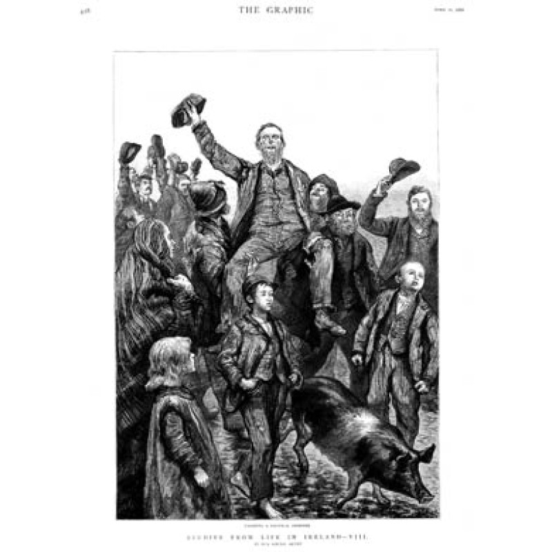 Chairing A Political Prisoner, 1888