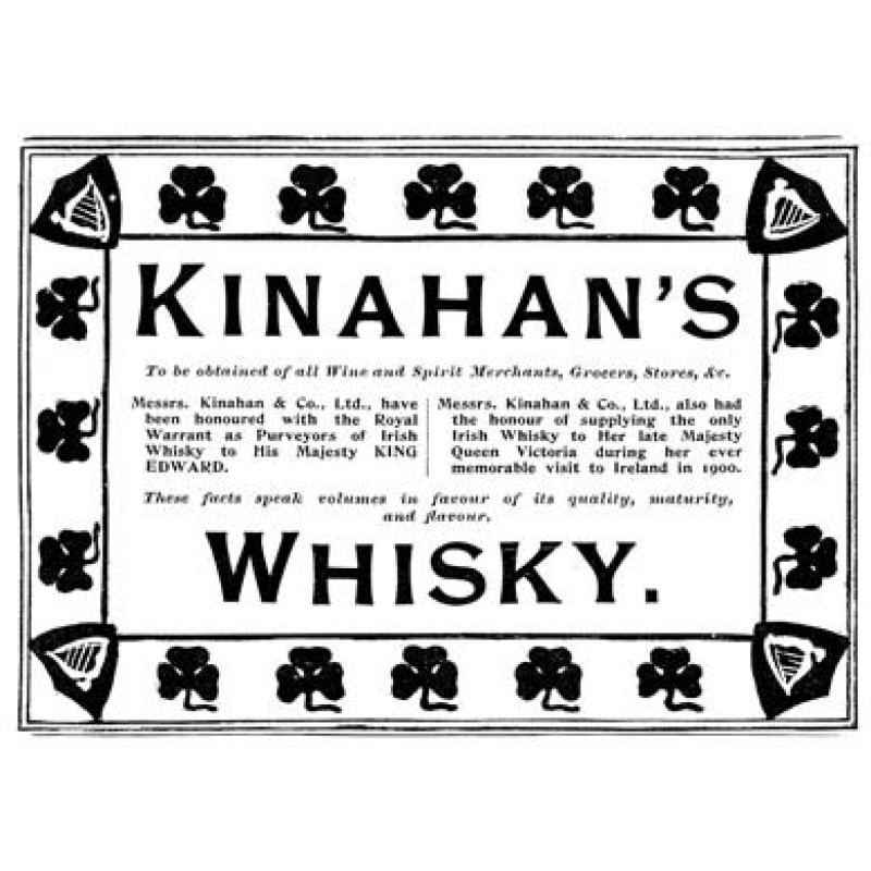 Kinahan's Irish Whisky 1902
