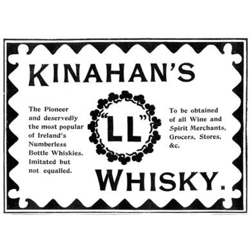 Kinahan's LL Irish Whisky 1902