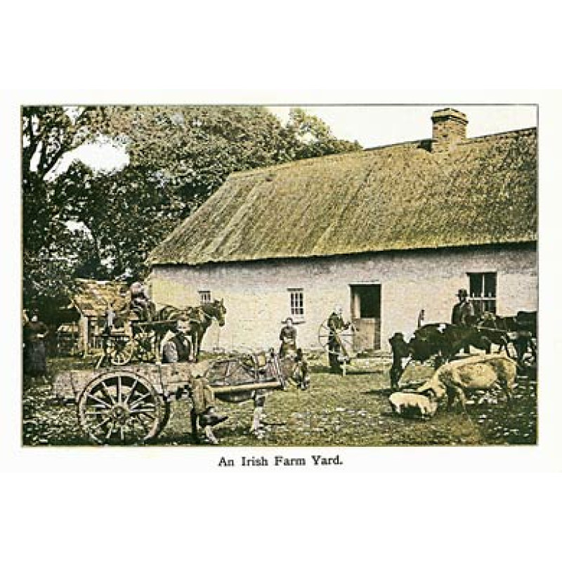 Irish Farm Yard, 1910
