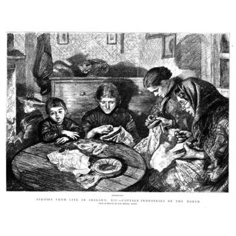 Irish Embroidery, 1888