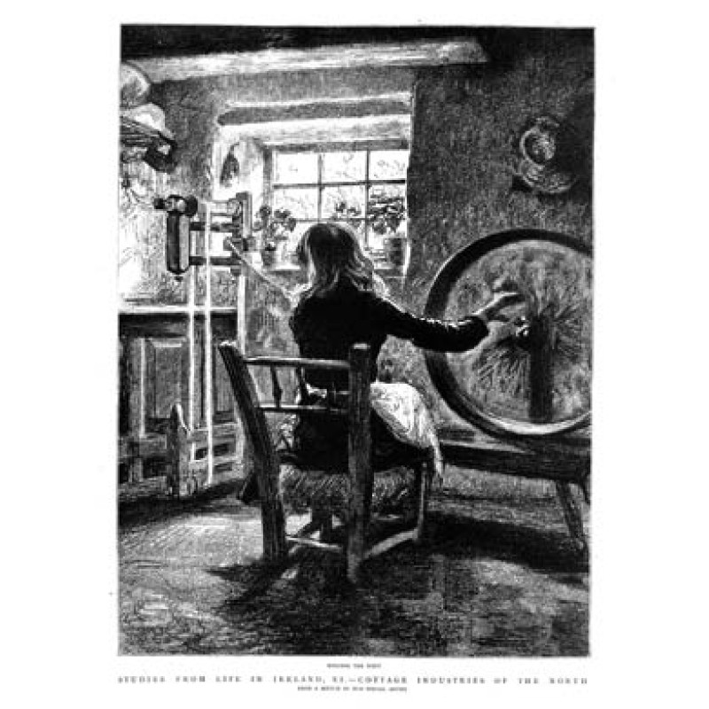 Irish Weaving, 1888