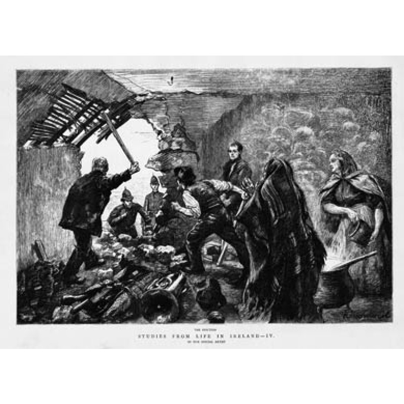 Irish Eviction, 1888