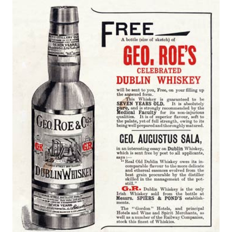 Geo Roes Dublin Whiskey