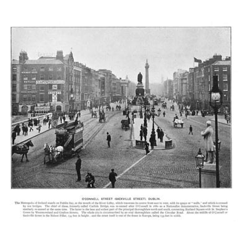 O'Connel Street, Dublin, 1901